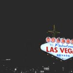 Las Vegas Nevada signage in Las Vegas, U.S.A. during nighttime